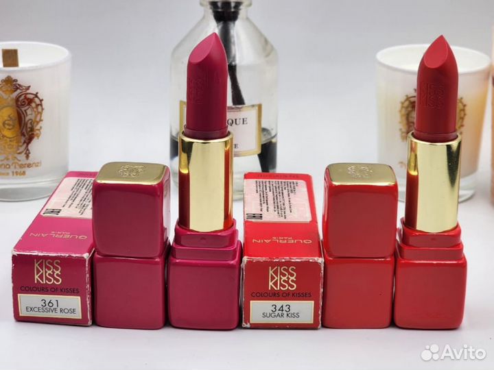 Guerlain Насыщенная губная помада KissKiss