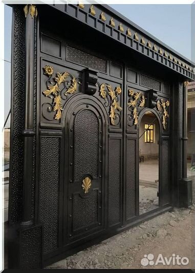 Кованые ворота с доставкой