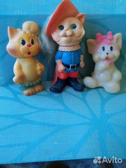 Резиновые игрушки времён СССР