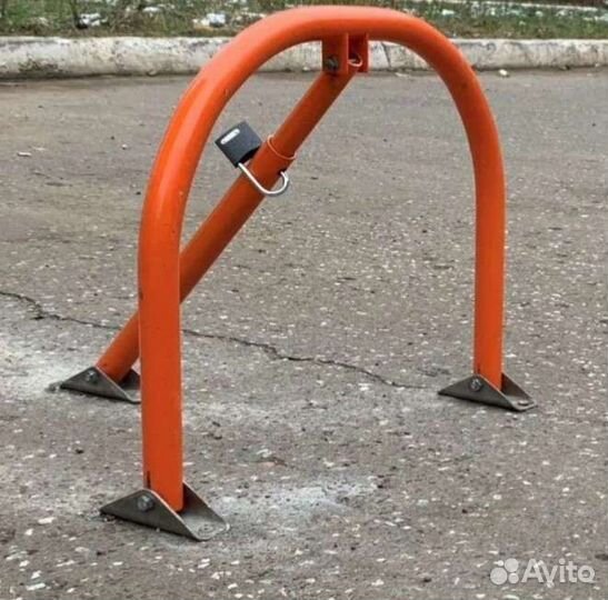 Установка парковочного барьера