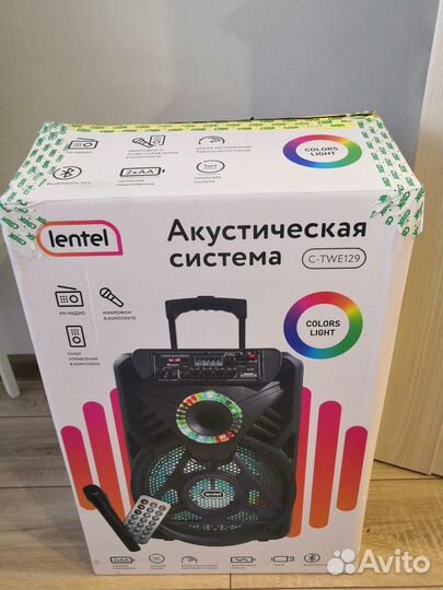 Акустическая система / Колонка Lentel C-TWE129