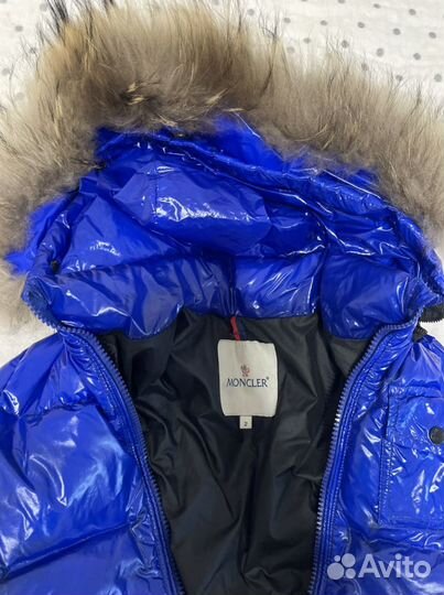 Пуховик moncler детский для мальчика