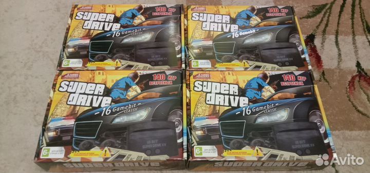 Игр. Приставки Sega (Сега) 16 bit 140 Игр Новые