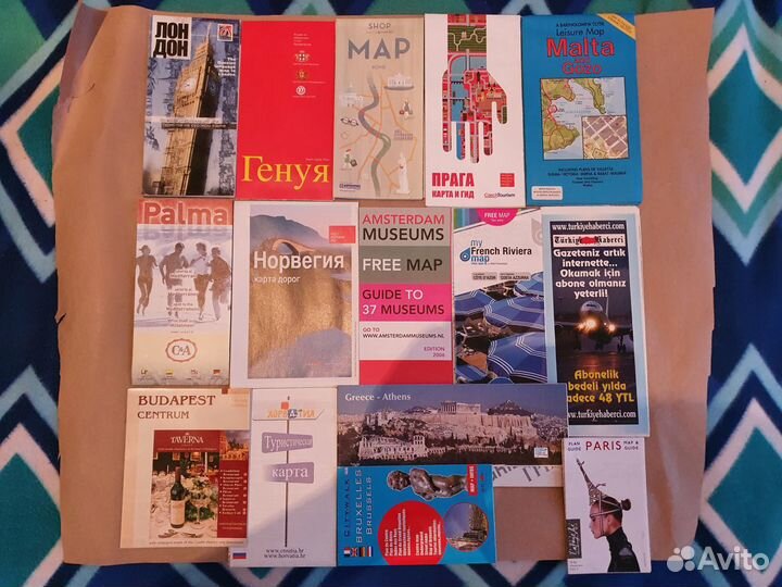 Карты городов и стран мира