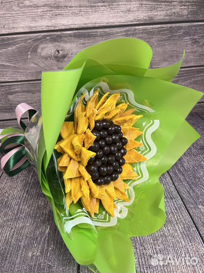 Съедобные букеты, подарок, сухофрукты
