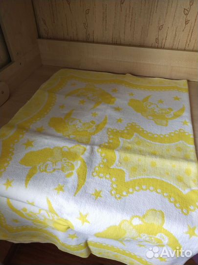 Одеяло новое байковое детское