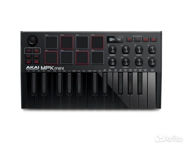 Akai MPK Mini MK3 Black клавиатура новая