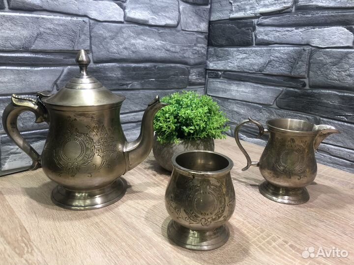 М.23071 Антикварн. сервиз,посеребрение E.P.N.S.A1