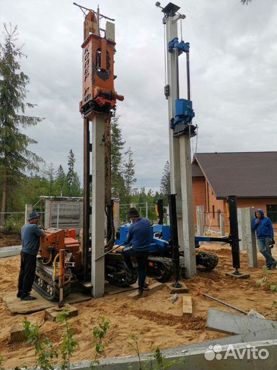 Фундамент из железобетонных свай