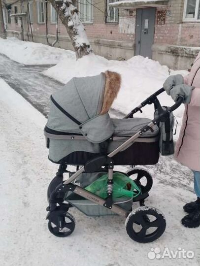 Коляска 3в1 Luxmom