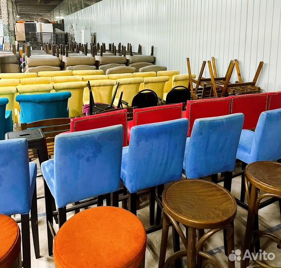 Столы и стулья для кафе ресторанов бу