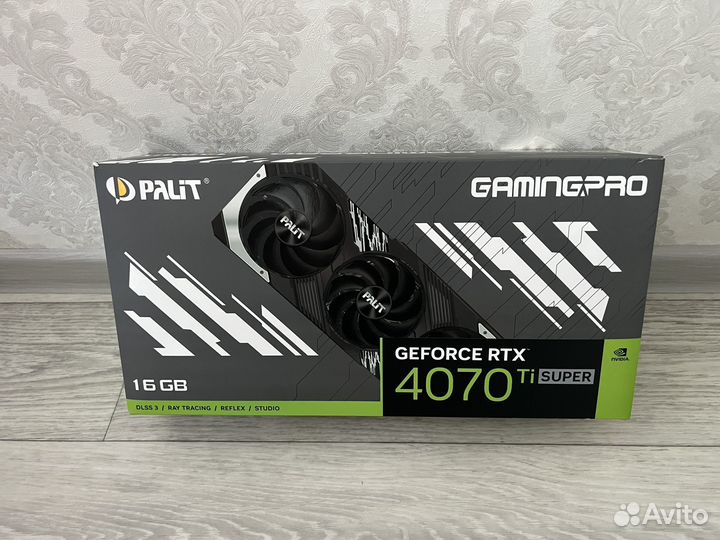 RTX 4070 Ti Super Gamingpro новая, гарантия