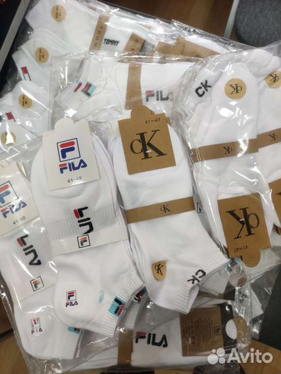 Носки бренд короткая резинка р 41-47