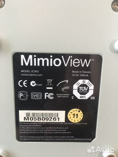 Документ-камера Mimio View