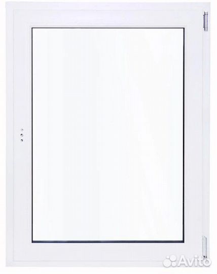 Окно пластиковое одностворчатое 1300х800 мм