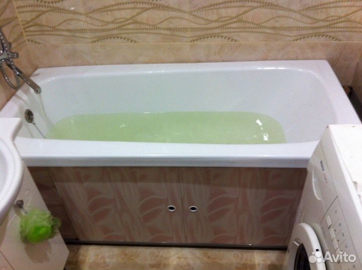 Акриловый вкладыш в ванну / Реставрация ванн