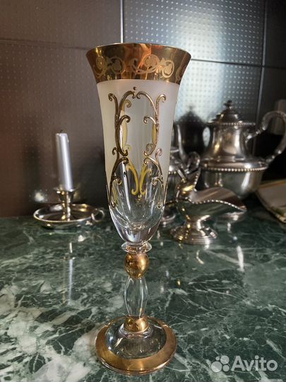 Хрустальные бокалы чехия