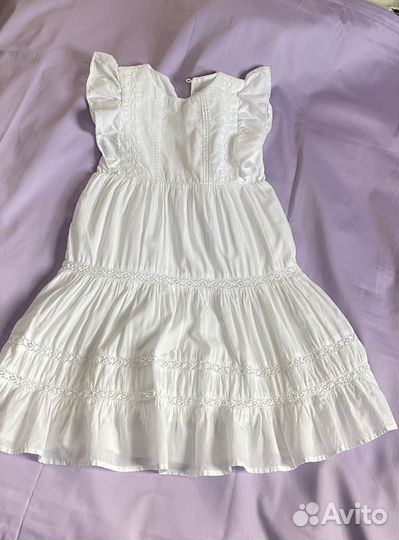 Белое платье сарафан H&M