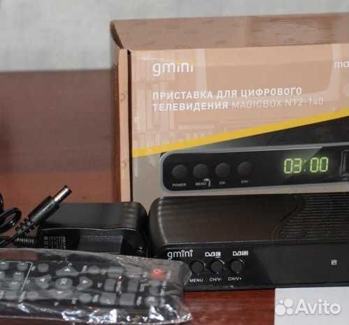 Приставка для цифрового тв Gmini MagicBox NT2-140