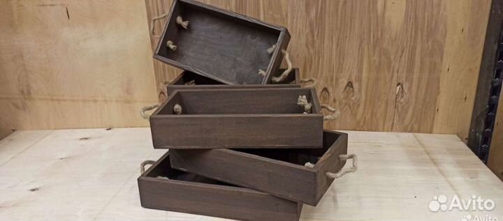 Ящик садовый деревянный