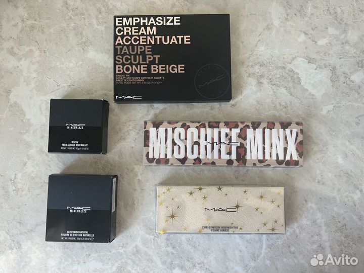 MAC mineralize trio mischief minx FIX sculpt