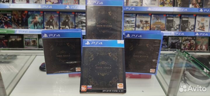 Dark Souls Trilogy PS4 - прокат - обмен