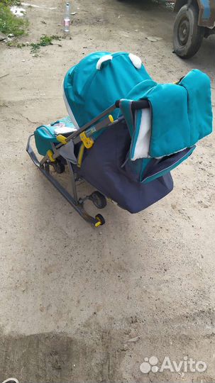 Санки коляска ника