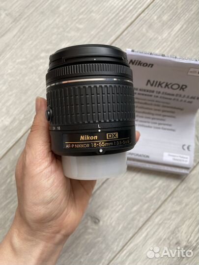 Объектив Nikon Nikkor AF-P 18-55 новый