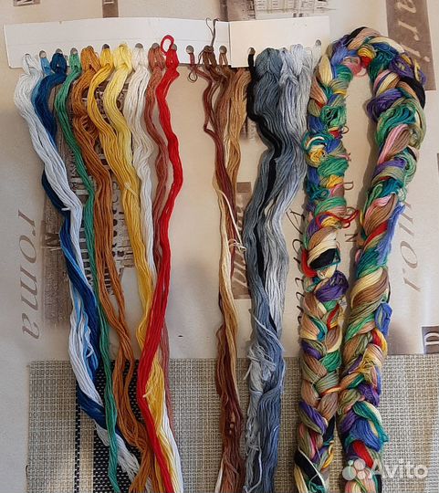 Нитки мулине