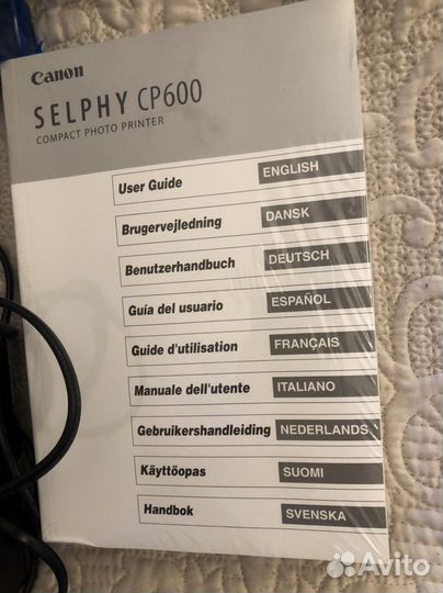 Принтер фото canon selphy cp600