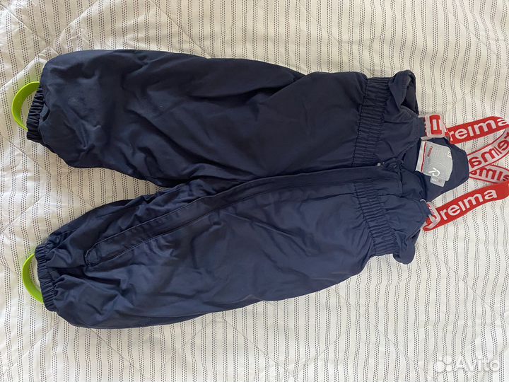 Зимние штаны полукомбинезон reima 80