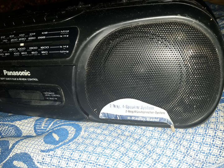 Кассетная магнитола panasonic