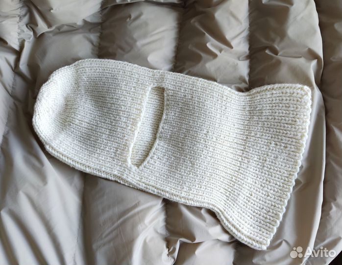 Балаклава зимняя вязаная