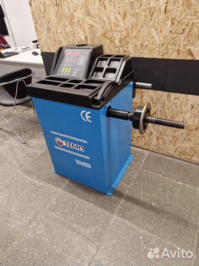 Балансировочный станок темп тв 200. Новый