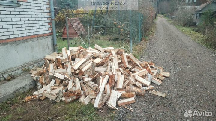 Дрова в укладку