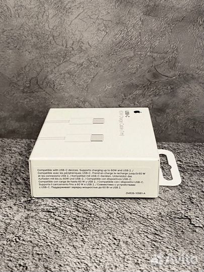 Кабель Apple USB-C to USB-C 1m 60w плетёный