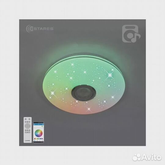 Светильник управляемый музыкальный LED music 40W