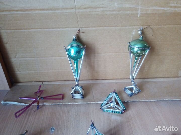 Стекляриус Ёлочные игрушки СССР