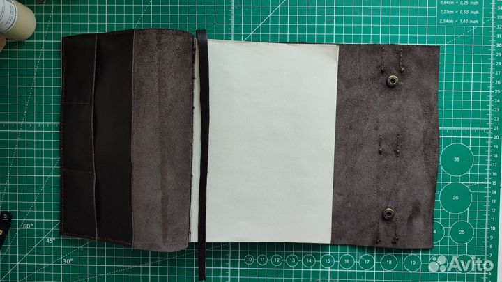 Блокнот ручной работы из натуральной кожи