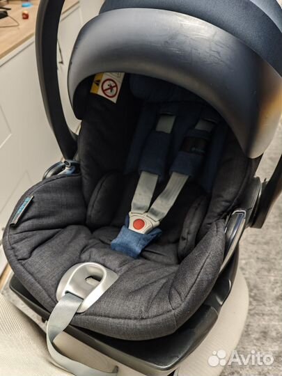 Автолюлька Cybex cloud q + база isofix