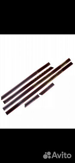 Молдинги дверей lanos резиновые