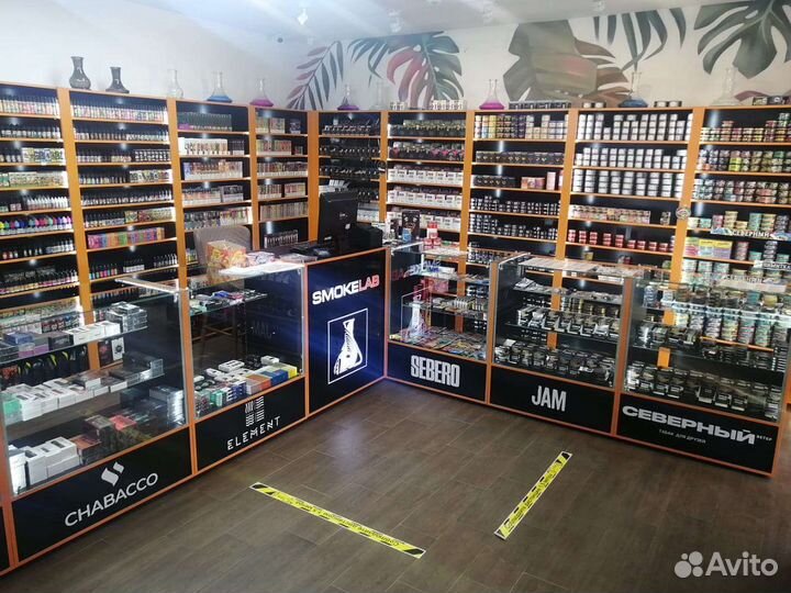 Продавец в кальянный магазин