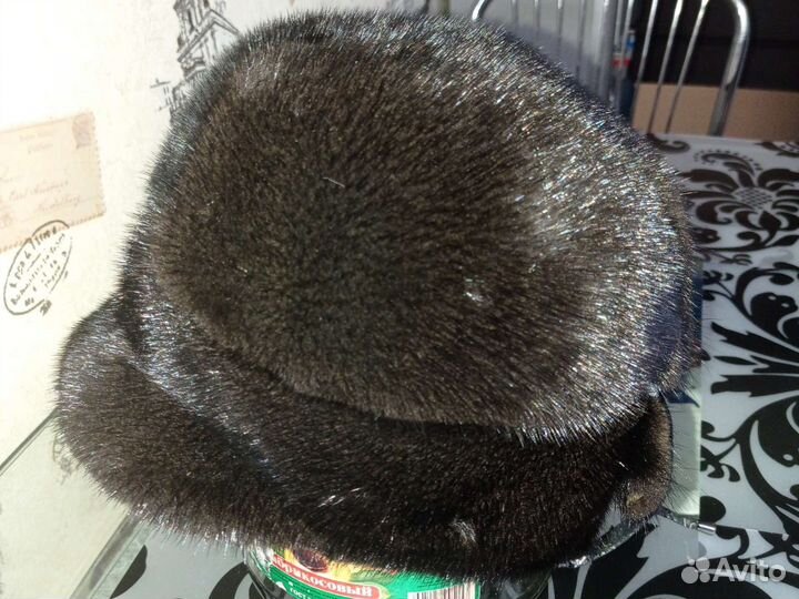 Шапка норковая женская