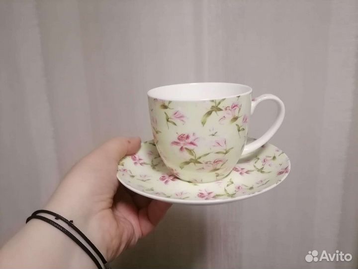 Набор чайный/кофейный Фарфор 3 предмета