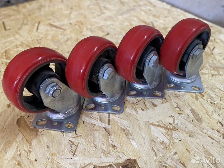 Колеса поворотные для тележки транспортировочной