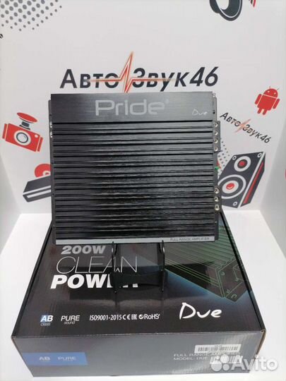 2-канальный усилитель класса AB Pride Due