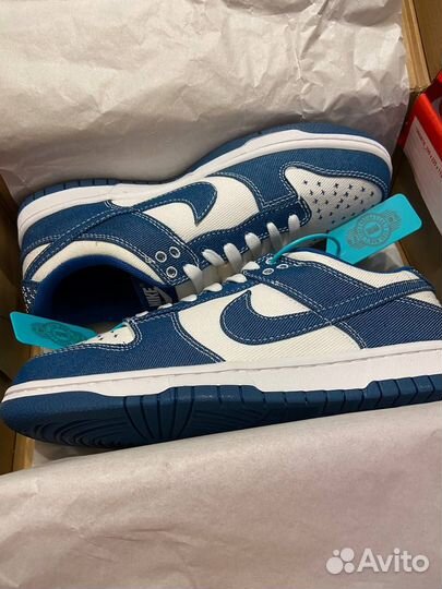 Nike dunk low industrial blue оригинал