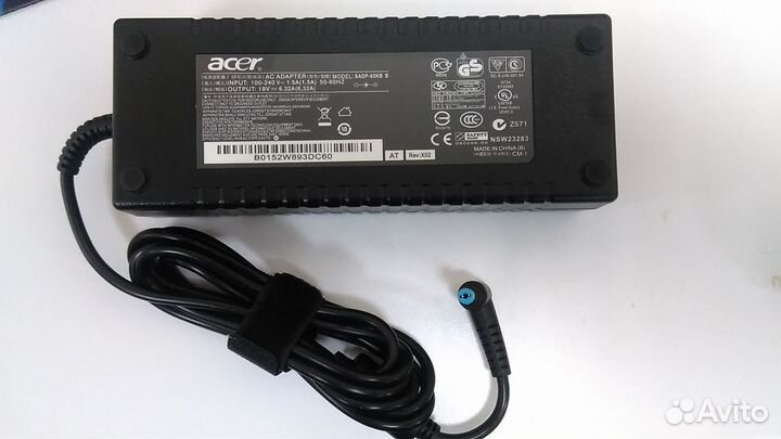 Зарядное для ноутбука Acer 19V/6.32A/120W