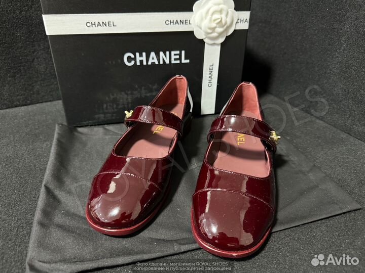 Туфли босоножки женские Chanel Mary Janes