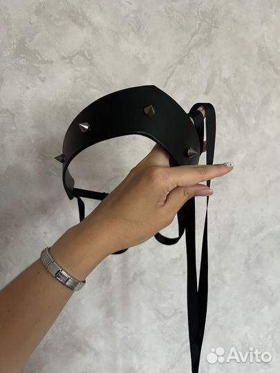 Ободок кокошник с шипами